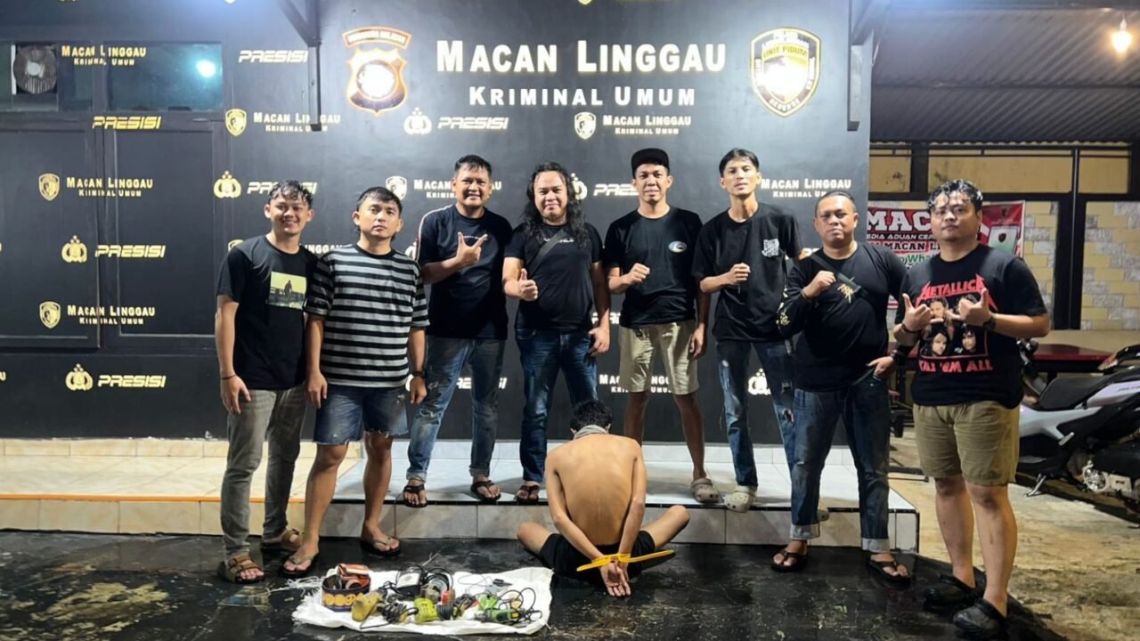 Residivis Curat Gasak Isi Bengkel, Belum Lama Bebas Sudah Beraksi Lagi