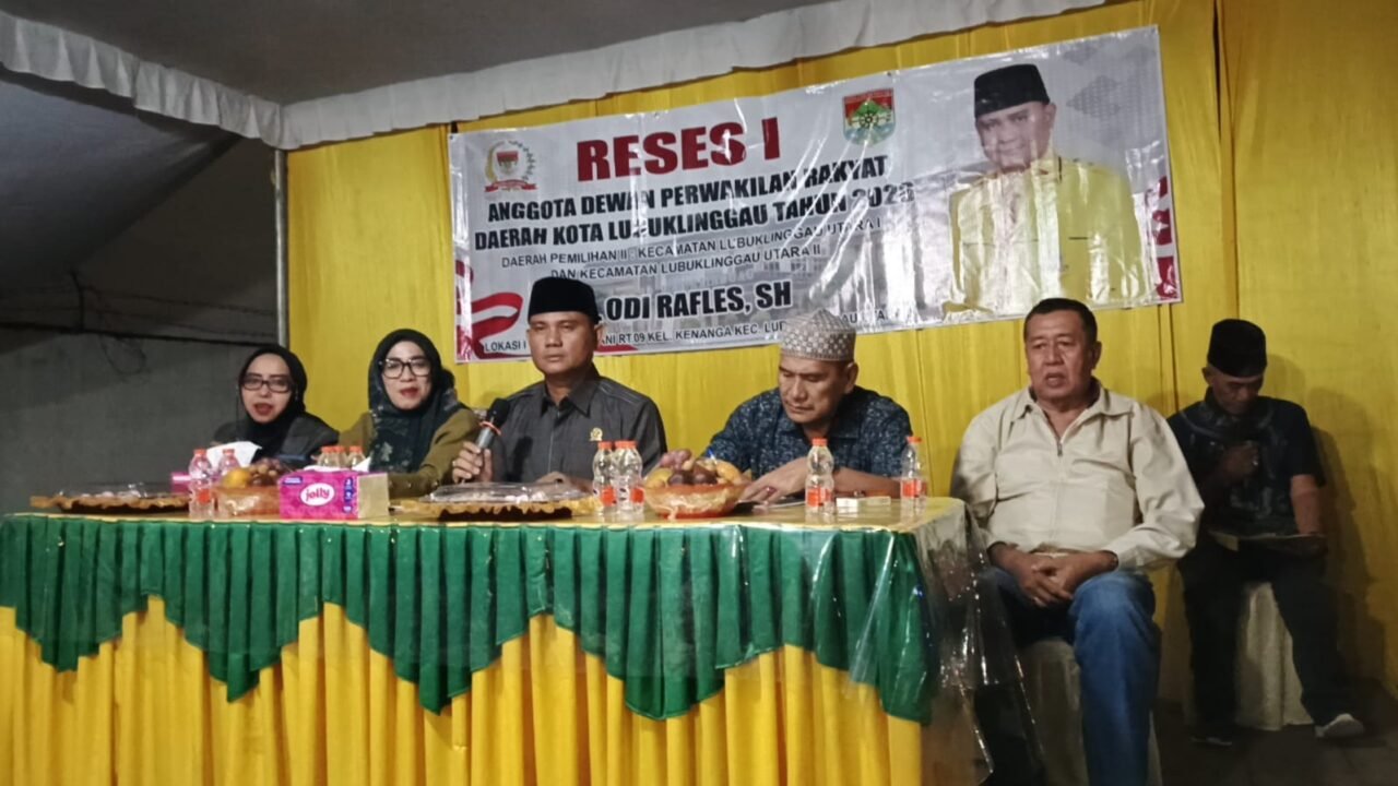 H. Odi Raffles, SH Serap Aspirasi Warga Saat Reses I Perorangan di Dapil II Lubuklinggau Utara 1 Dan Utara II